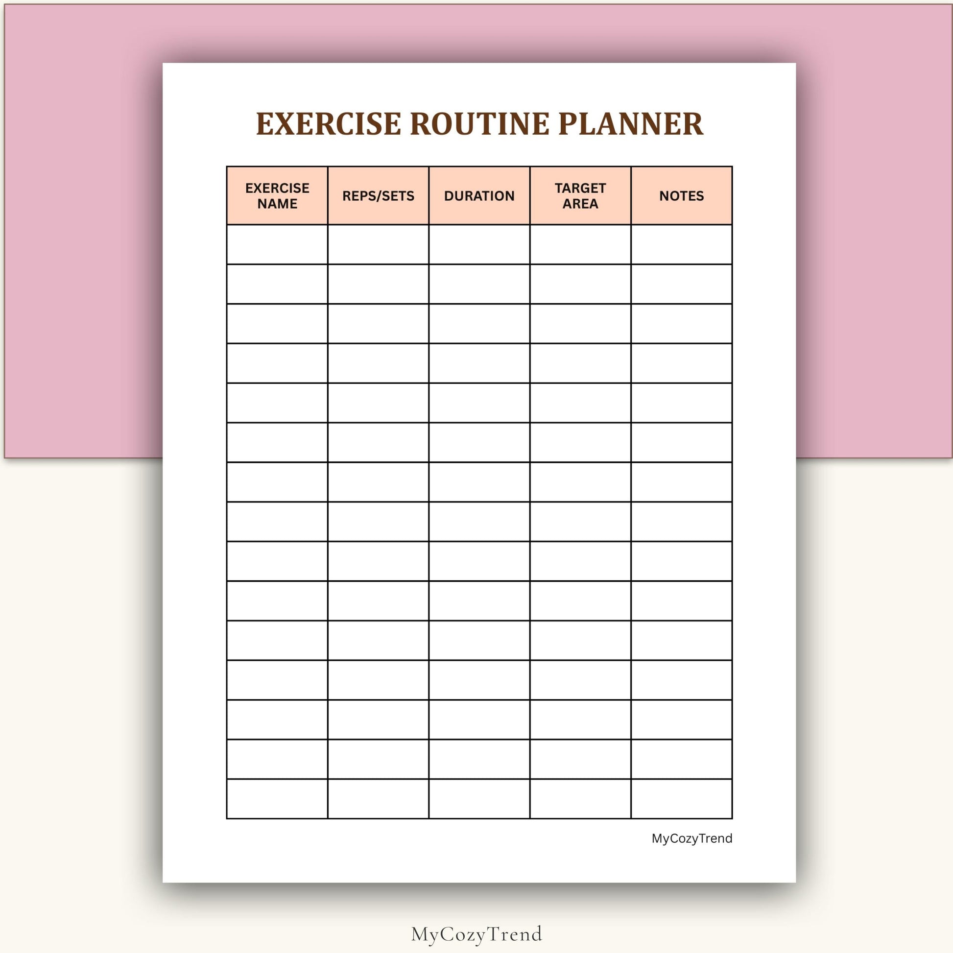 Chair Yoga Plan – Gentle 4 Week Printable Fitness Program | senior-friendly seated yoga routine printable PDF