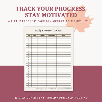 Beginner Wellness Flow – 10 Gentle Poses | printable beginner yoga routine for seniors and beginners, gentle movement PDF